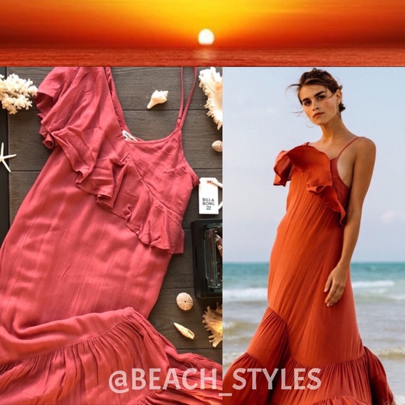 Billabong Dresses & Skirts - 🌴🌼BILLABONG- KISS TO TELL MAXI DRESS🌼🌴